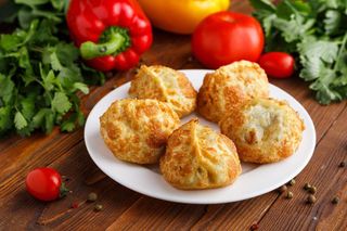 Манты жареные (1 пор.)