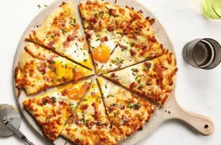 Pizza Carbonara