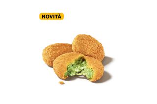 3 Crocchette con spinaci e Parmigiano Reggiano