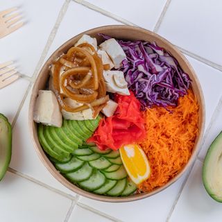 ტოფუს პოკე მცენარეული