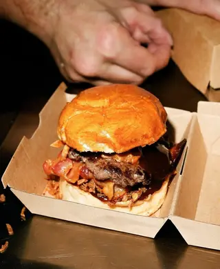 Hamburguesa Porkrática