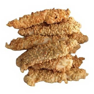 Pechuga rebozada con almendras