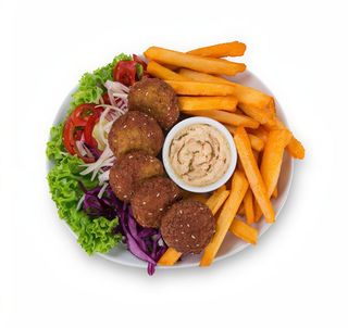 27. Plato Falafel