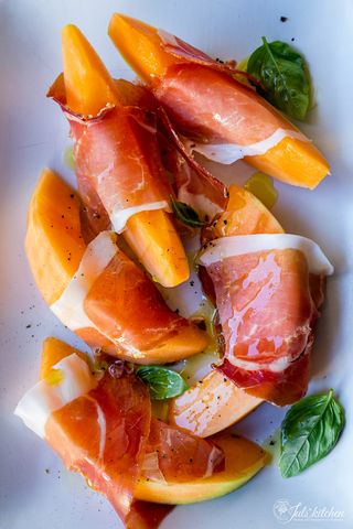 Melone e prosciutto crudo di Parma