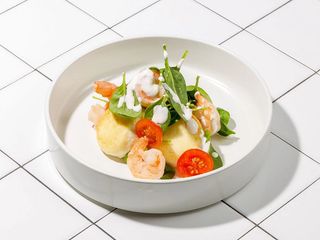 Branzoaice sarate cu creveti