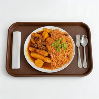 Half Pilau + Half Katogo Offals