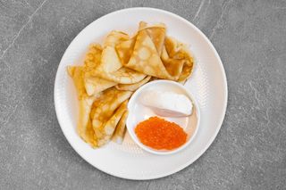 Млинці з червоною ікрою, 185 г