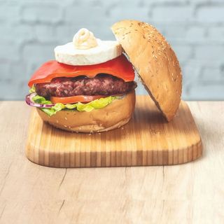 Burger World de cordero