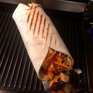 Wrap spicy lentil