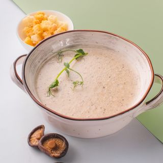 Крем суп грибной