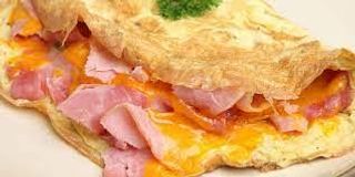 Omelette Jambon Fromage
