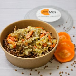 Гречка 350 грам (Страва заморожена)