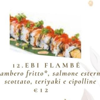 12 Ebi flambé 8 pz