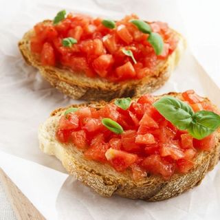 Bruschetta con pomodorini
