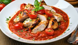 Ostropel cu carne de curcan de casa