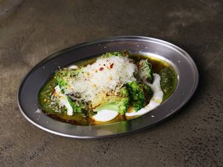 Грильоване броколі