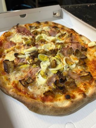 Pizza parmigiana normale