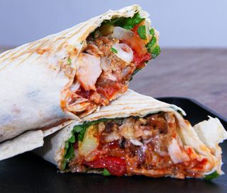 Շաուրմա խոզի ածուխի վրա պատրաստած