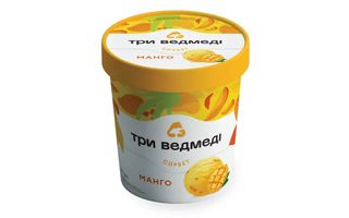 Морозиво сорбет манго "Три Ведмеді"