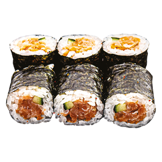 Хосомаки Пушена сьомга (6бр-125г)