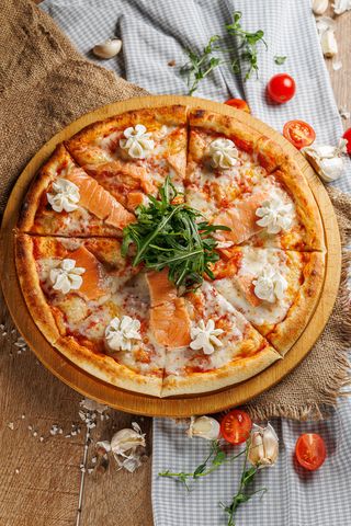 Семга и креметта (500г)