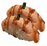 33. Nigiri salmón flameado (2 uds.)