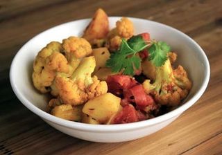 Adraki Aloo Gobhi Mutter