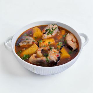 Catfish Pepper Soup With Plantain