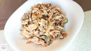 Салат печінковий