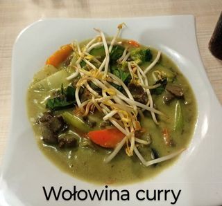 Kurczak curry tajskie