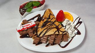 Kinder palačinka sa kinder čokoladom