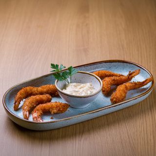 Tempura de Gamba com Molho Tártaro