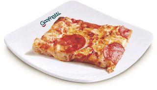 Porción de Pizza Cuatro Quesos 