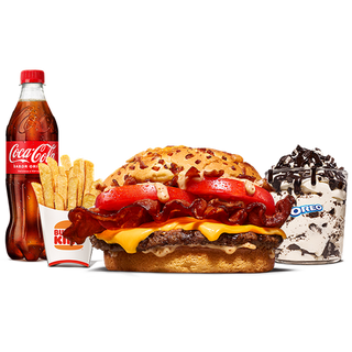 Menu Completo Brutal Bacon (1 Carne)