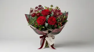 Ramo De 3 Rosas Rojas Romance Selecto