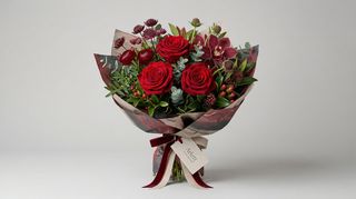 Ramo De 3 Rosas Rojas Romance Selecto