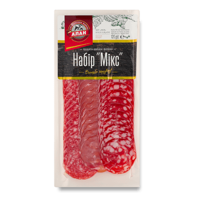 М'ясо-ковбасна нарізка.