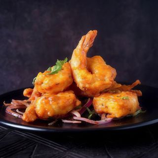 Camarão Pakora  (prawn pakora)