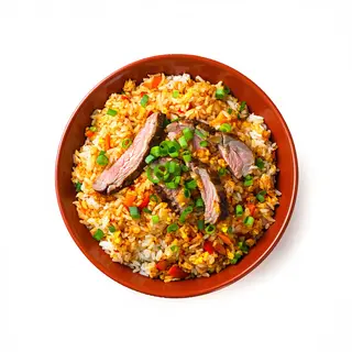 Arroz Frito con Pato al Curry