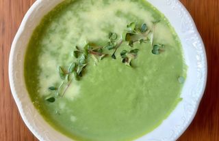 Крем-суп зі шпинатом та броколі (250г)