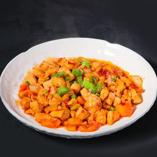 Pollo Gonbao (piccante