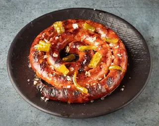 Chistorra de navarra a la brasa