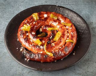 Chistorra de navarra a la brasa