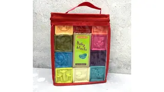 Развивающие мягкие кубики Животные для мелкой моторики