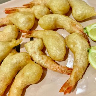 Langostinos fritos      