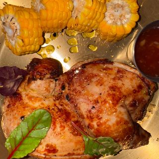 Цыпленок с кукурузой гриль                                    