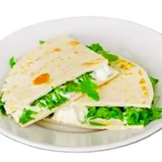 Piadina con squacquerone di romagna e rucola