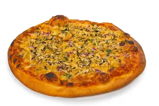 პიცა ქათმით with chicken