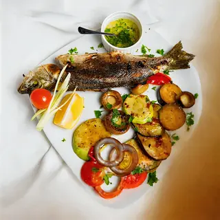 Pastrmka  400g+100g varivo