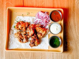 Шашлик з курки (300/50/50/50g)